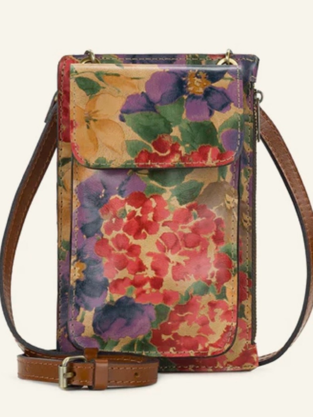 Patricia Nash Chiavella Phone Wallet Crossbody Bag